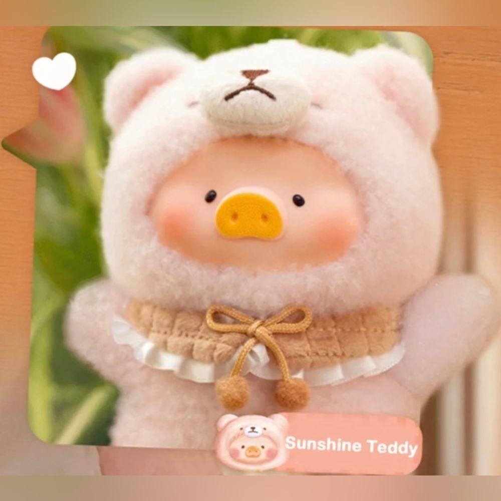 LULU The Piggy Joyful Times Series Plush Pendant "Sunshine Teddy" - Picture 8 of 13